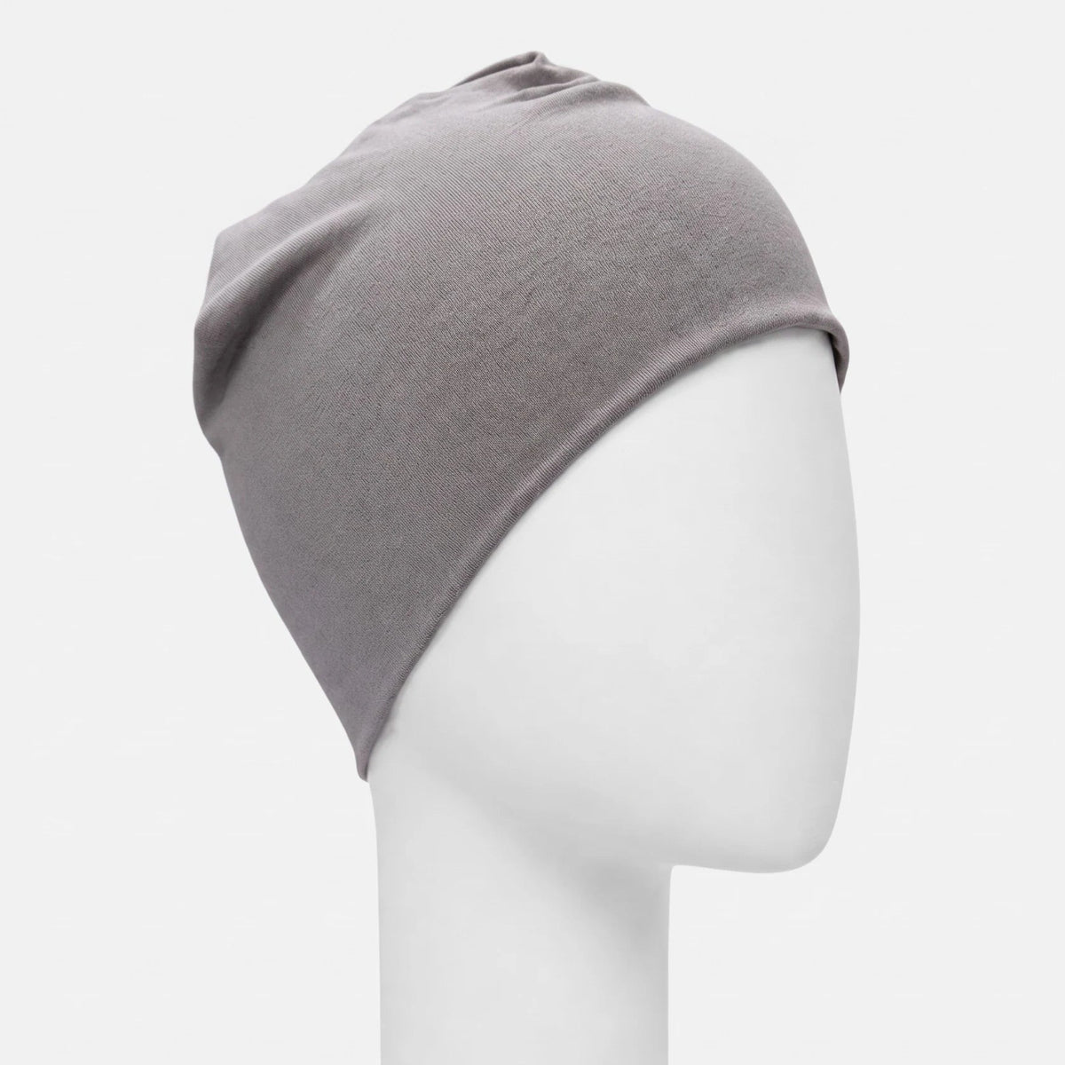 Bonnet dodo Sibelle en bambou gris sur fond blanc