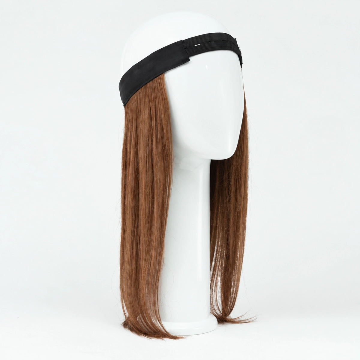 Bandeau de cheveux 15 pouces Rémy roux no.30 Sibelle sur fond blanc