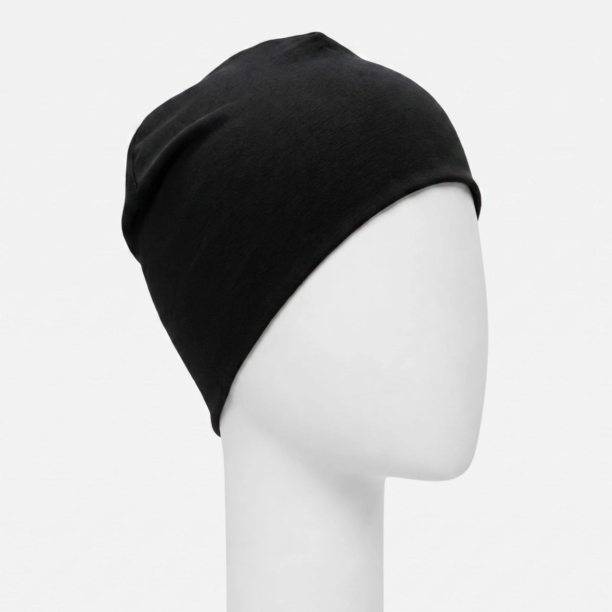 Bonnet dodo Sibelle en bambou noir sur fond blanc