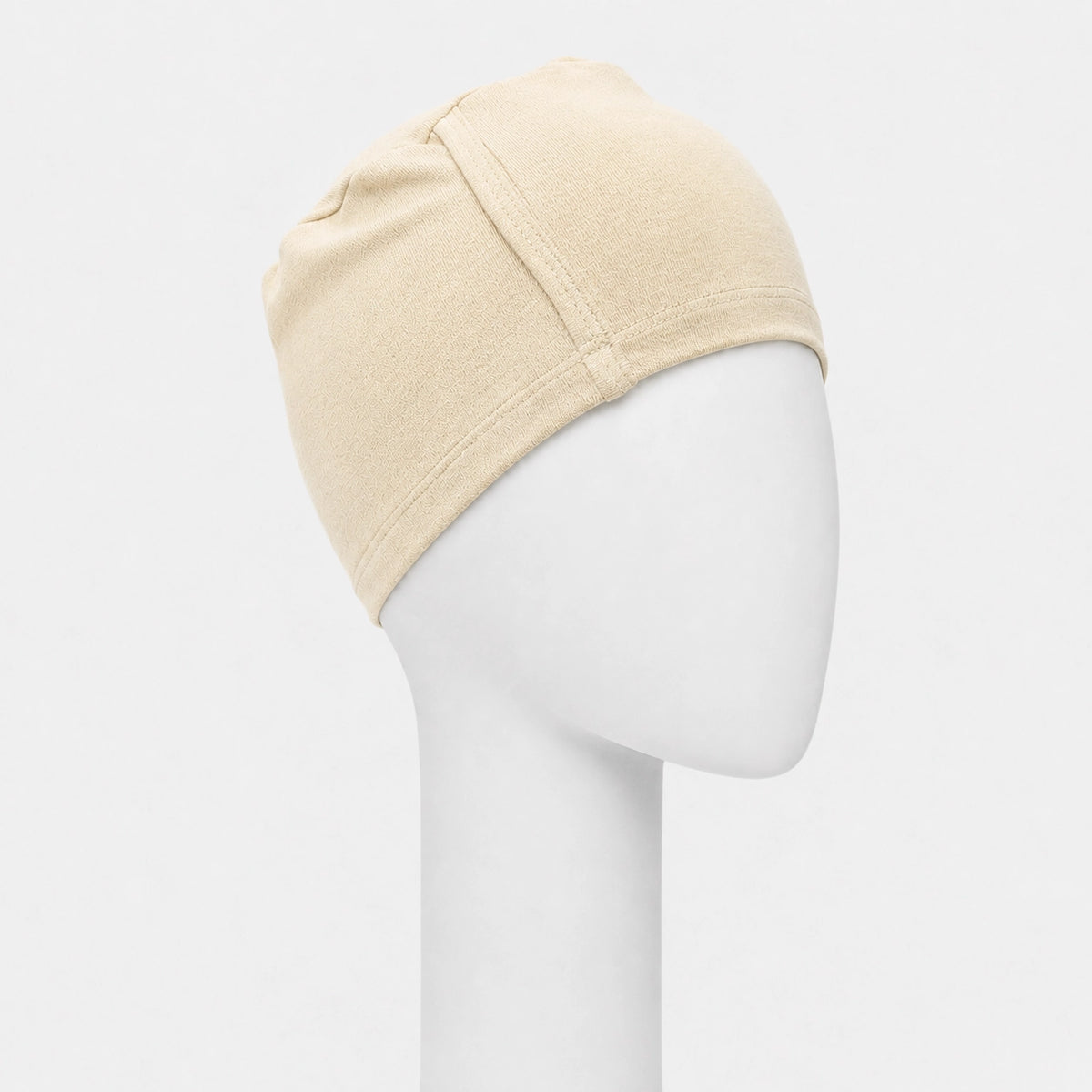 Bonnet de nuit Sibelle en bambou lin sur fond blanc 