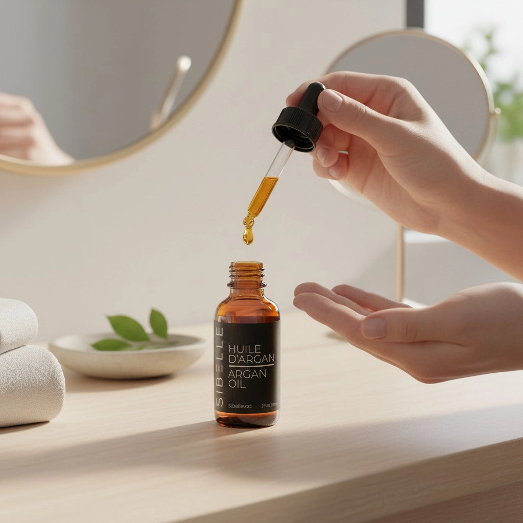 Présentation de l'huile d'Argan Sibelle 