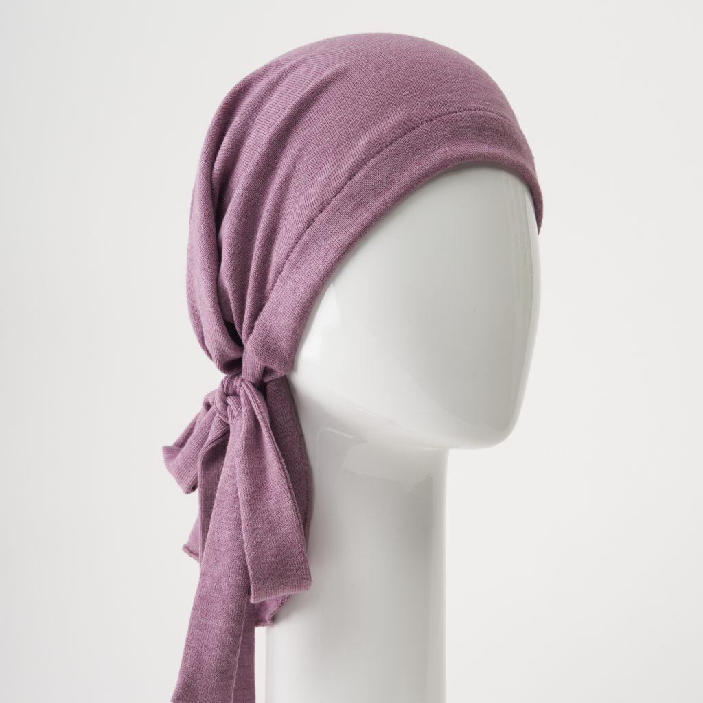 Foulards Chimio Pré-Noués Qovelly - Lot De 3 - Pour Femme - Style Long Avec Trou Queue De Cheval
